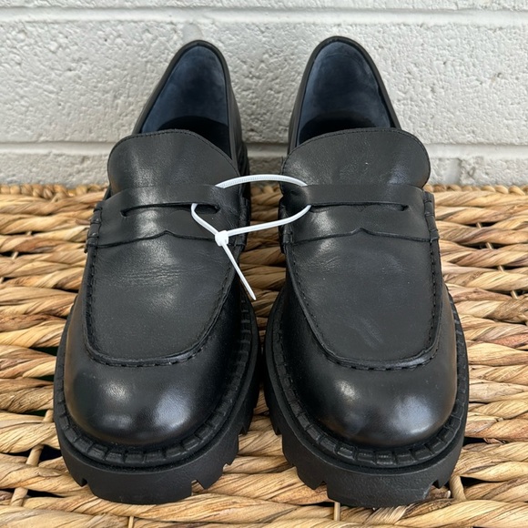 Free People Lyra Lug Sole Loafers in Black, 40 - Picture 4 of 14